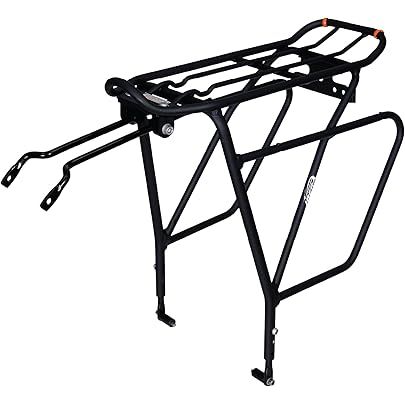 Amazon.com: ORTLIEB Bike Rack 3 F78103, Black, Small